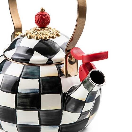 Courtly Check Whistling Tea Kettle