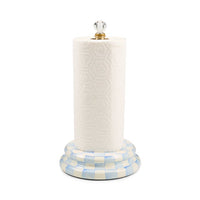 Sky Check Paper Towel Holder