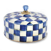 Royal Check Cake Carrier