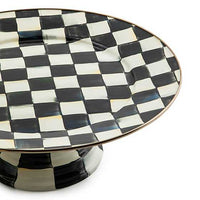 Courtly Check Large Pedestal Platter