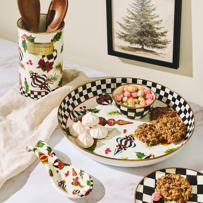 Deck The Halls Utensil Holder