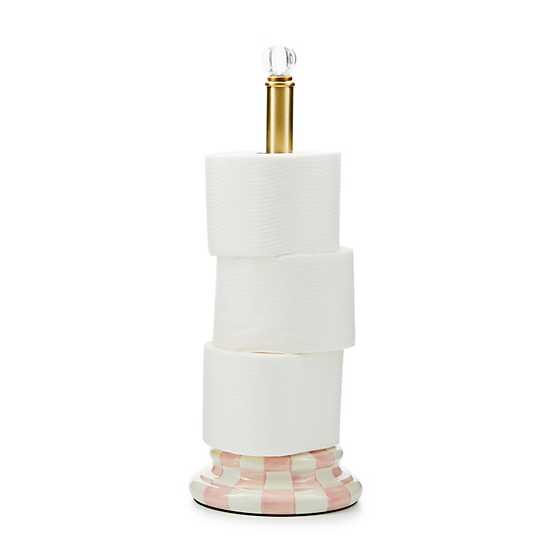 Rosy Check Toilet Tissue Storage