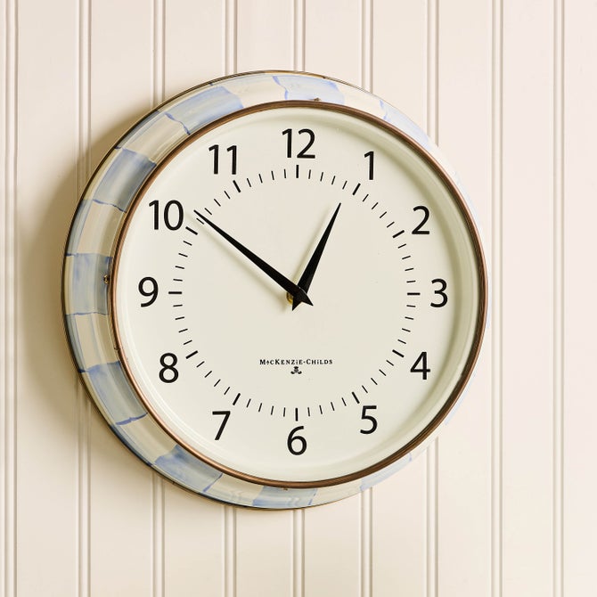Sky Check School Wall Clock