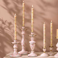 Rosy Check Small Candlestick