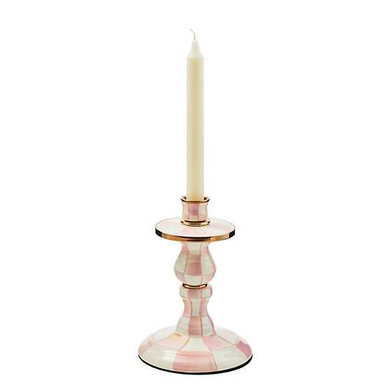 Rosy Check Small Candlestick