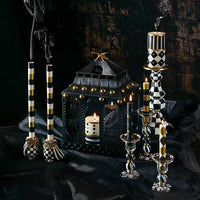 Courtly Check Large Pillar Candlestick