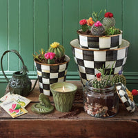 Courtly Check Small Garden Pot