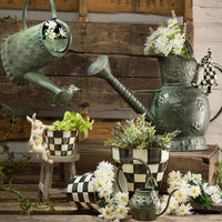 Courtly Check Small Garden Pot