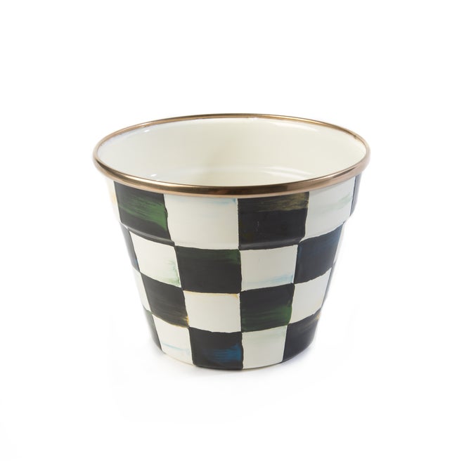 Courtly Check Small Garden Pot