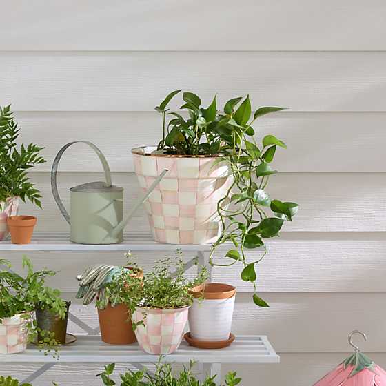 Rosy Check Extra Large Garden Pot