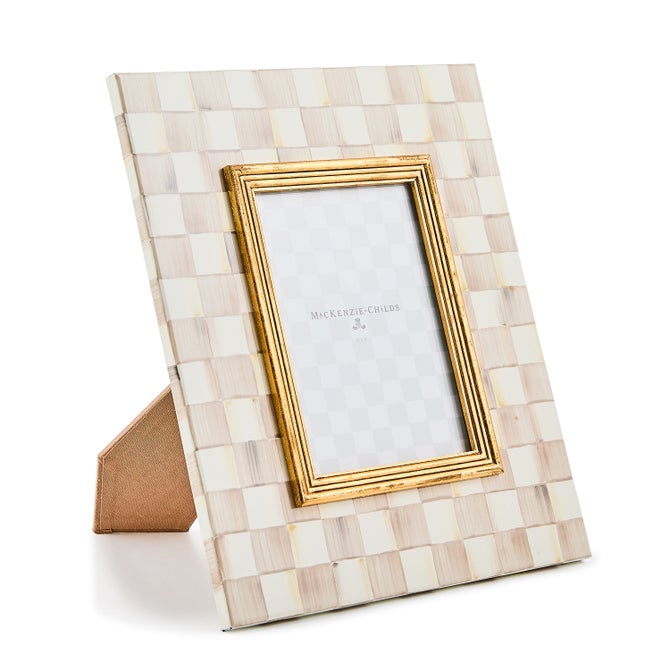 Mocha Check 5" x 7" Frame