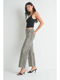 Leopard - Hr Vintage Straight Jeans