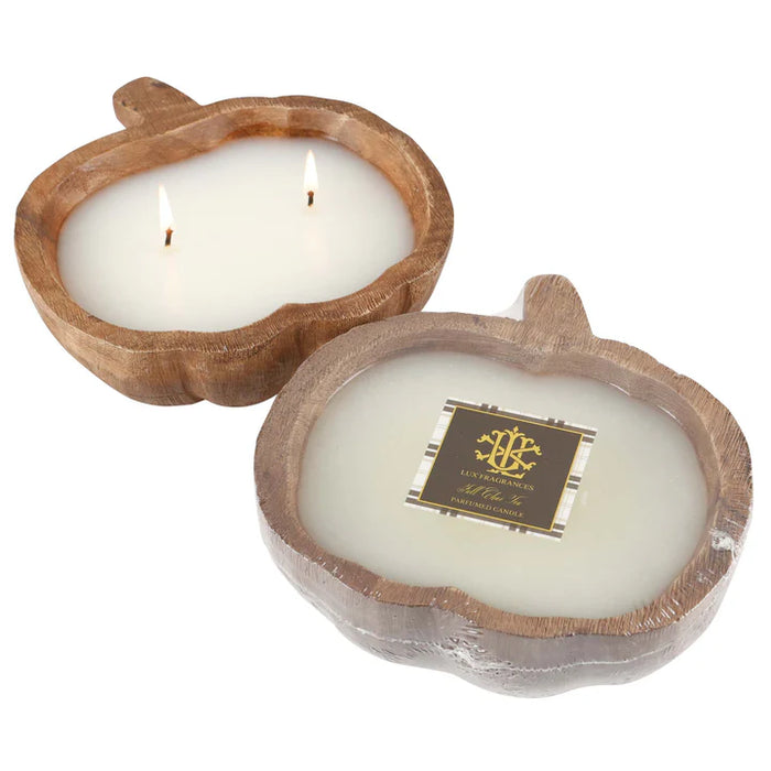 FALL CHAI TEA PUMPKIN BOWL CANDLE