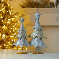 Tree (Set of 2) 16"H, 18.5"H Iron