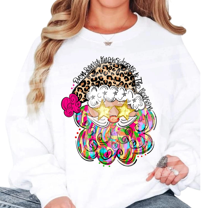 Even Santa Knows Jesus Is the Reason | Leopard Christmas