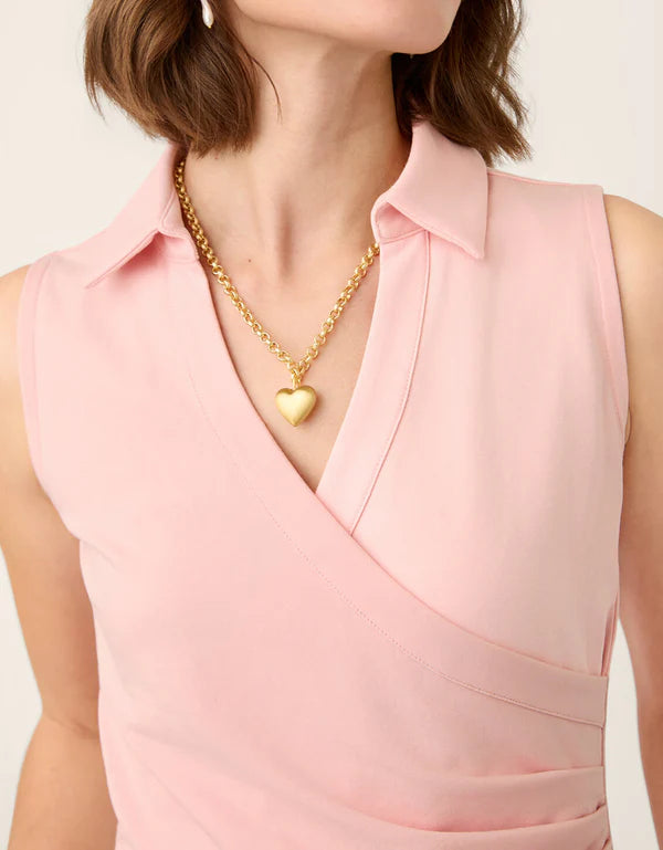 Edeline Sleeveless Wrap Top
