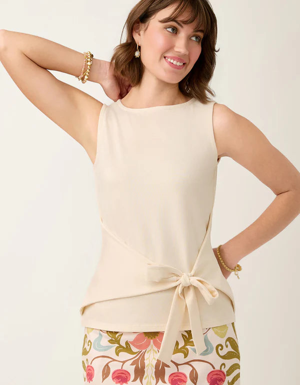 Janet Tie Top Sand