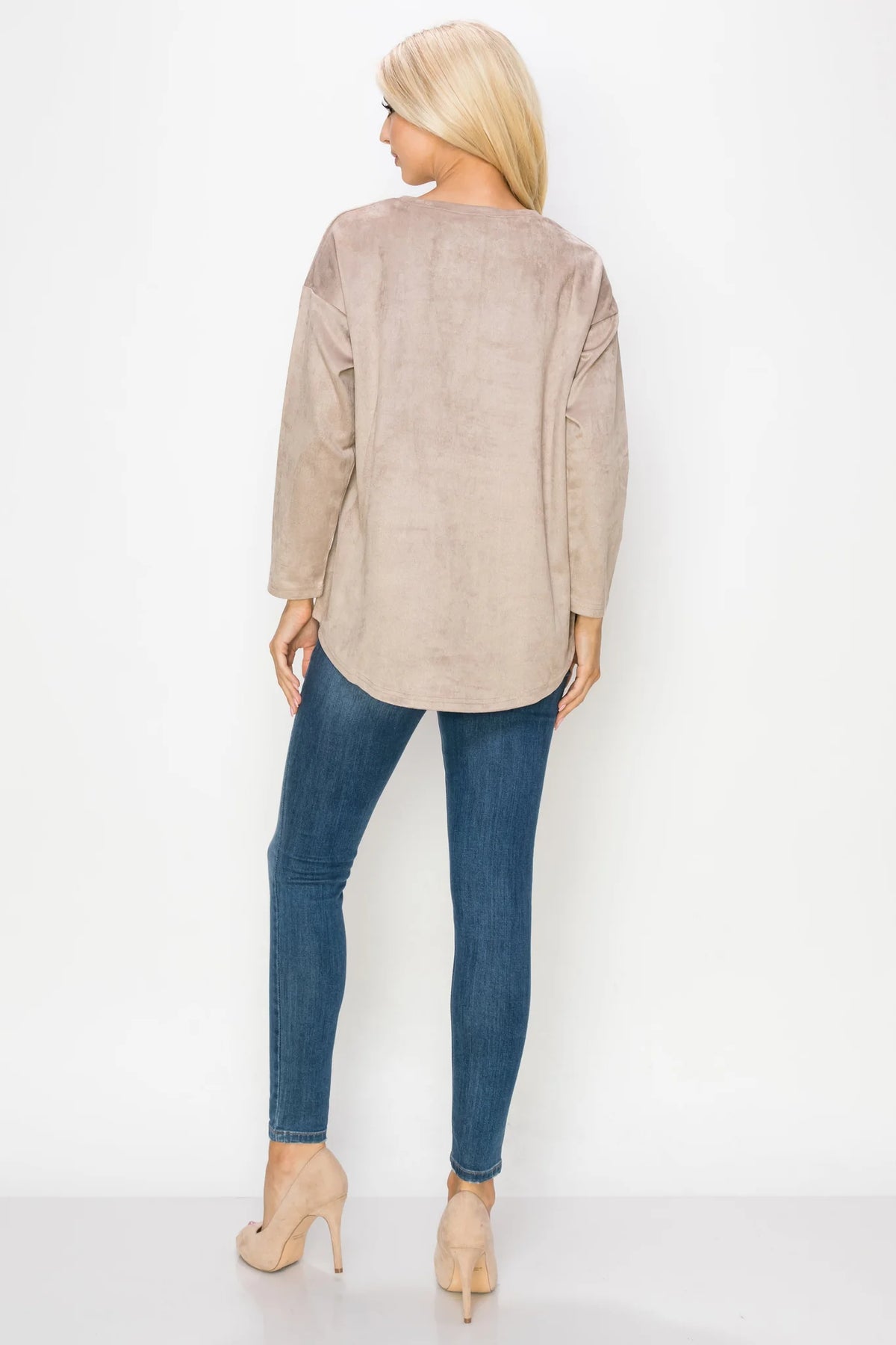 Adi Stretch Suede Top