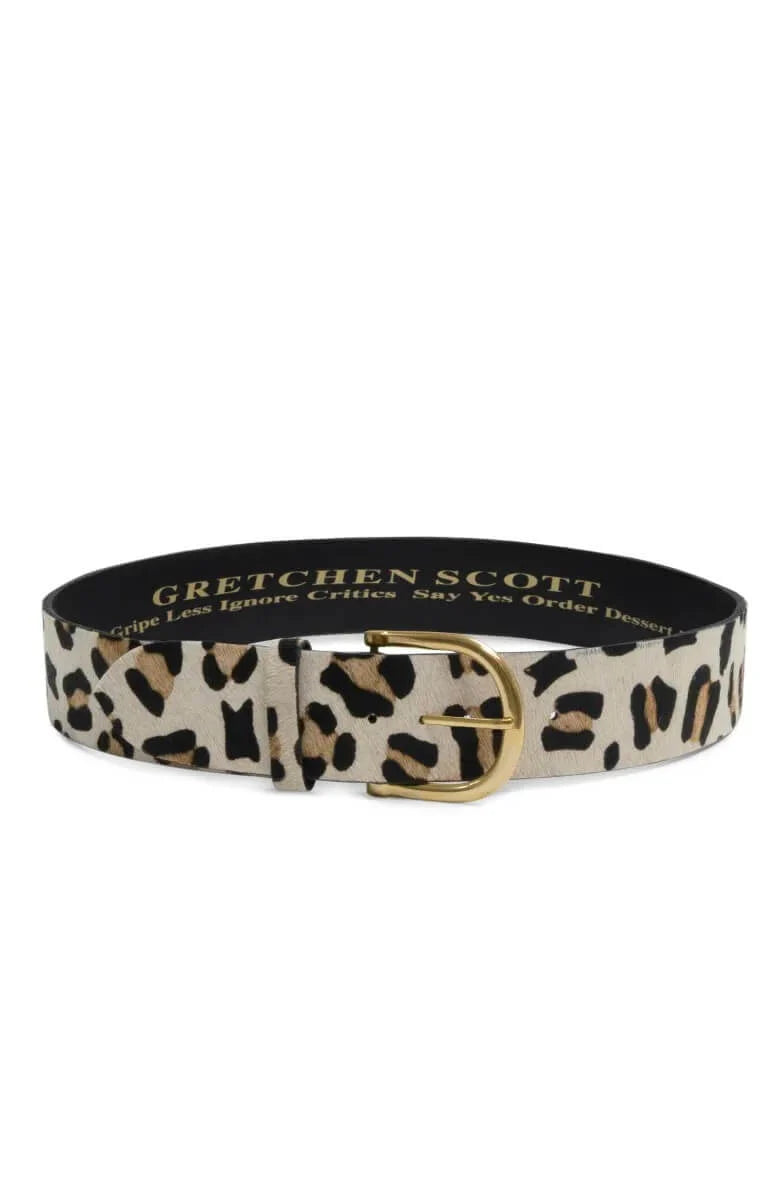 Belted Bliss - Leopard