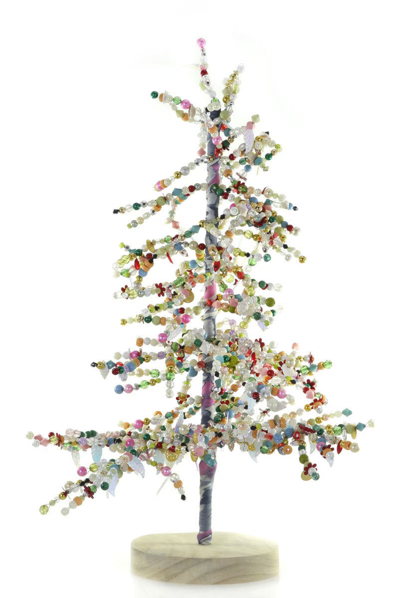 BEADED SEQUIN TREE