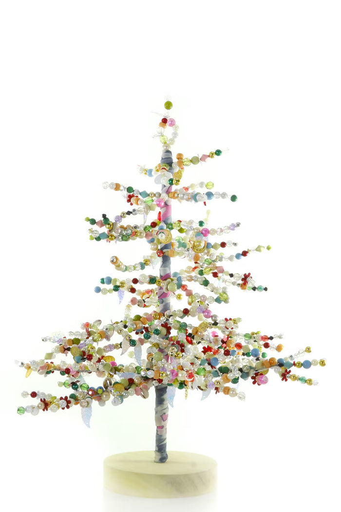 BEADED SEQUIN TREE