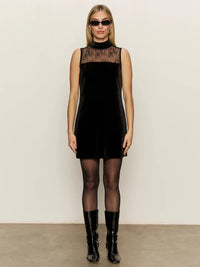 Party Shift Dress Black