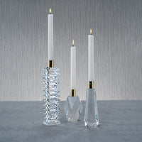 Florence Crystal Candle Holder - Diamond