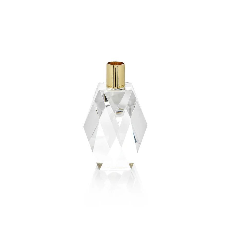 Rosegate Design Florence Crystal Candle Holder