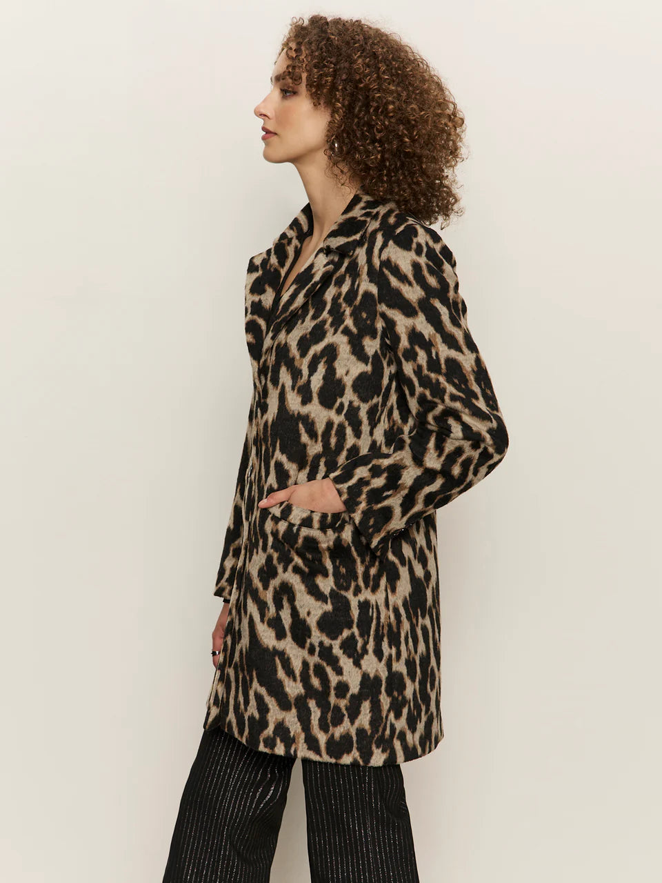 Downtown Jacket Leopard Mirage