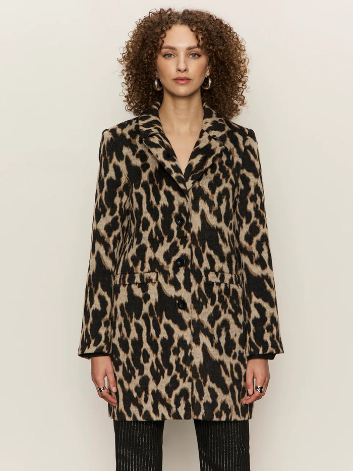Downtown Jacket Leopard Mirage