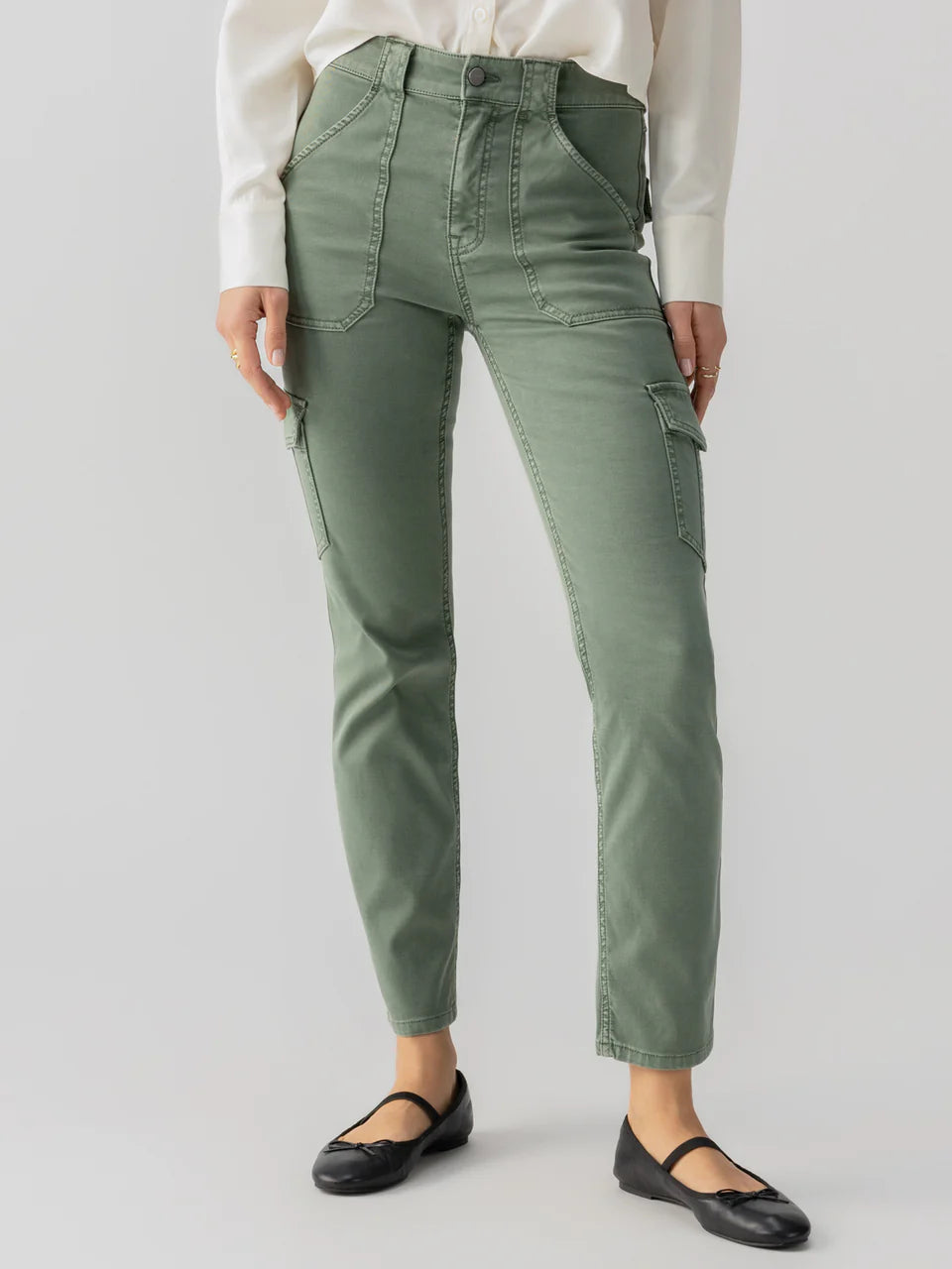 SCULPTED HAYDEN STANDARD RISE CARGO PANT