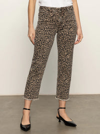 Cadence 90's Straight Crop Jean French Kitty