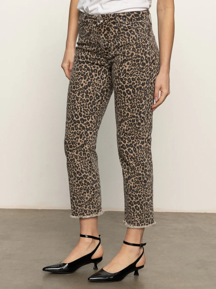 Cadence 90's Straight Crop Jean French Kitty