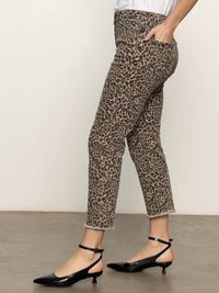 Cadence 90's Straight Crop Jean French Kitty