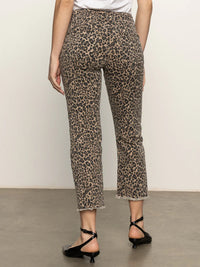 Cadence 90's Straight Crop Jean French Kitty