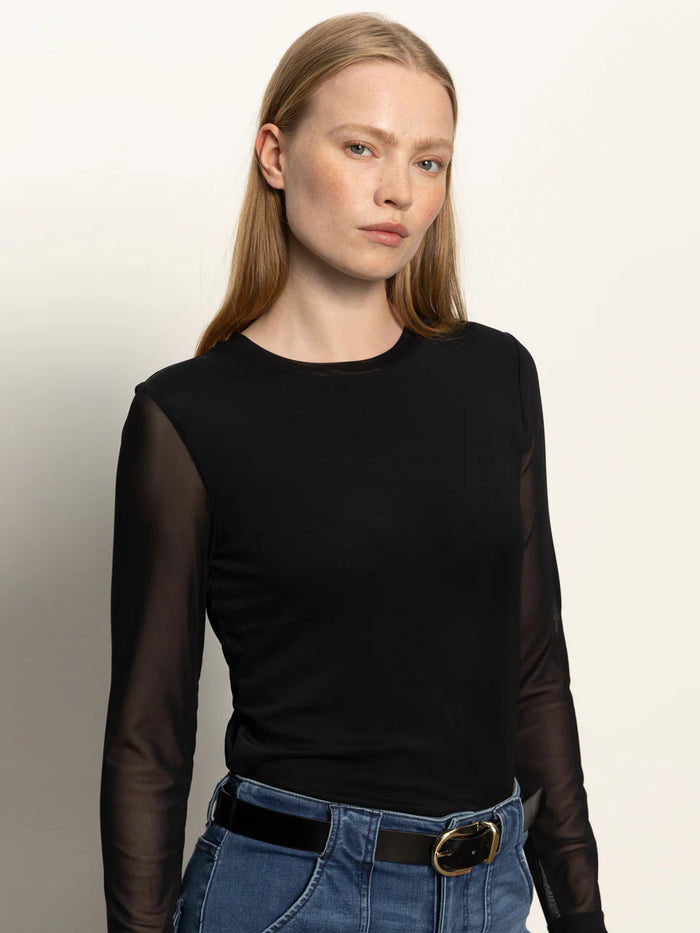 Long Sleeve Perfect Mesh Tee