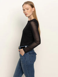 Long Sleeve Perfect Mesh Tee