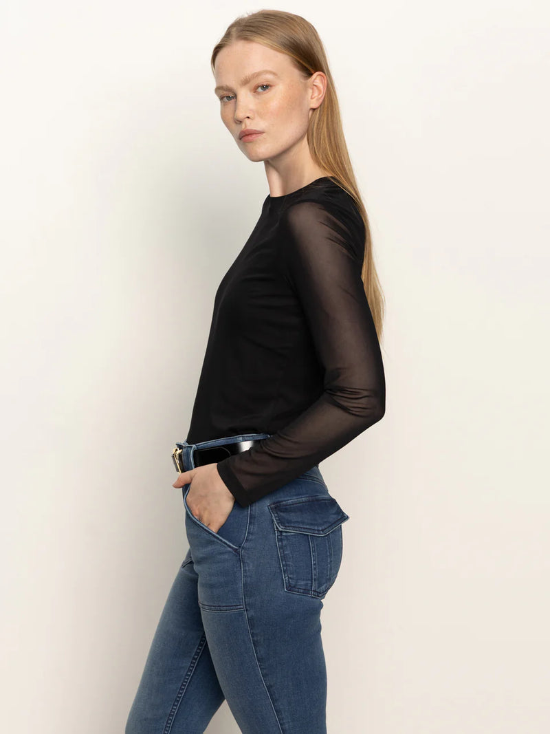 Long Sleeve Perfect Mesh Tee