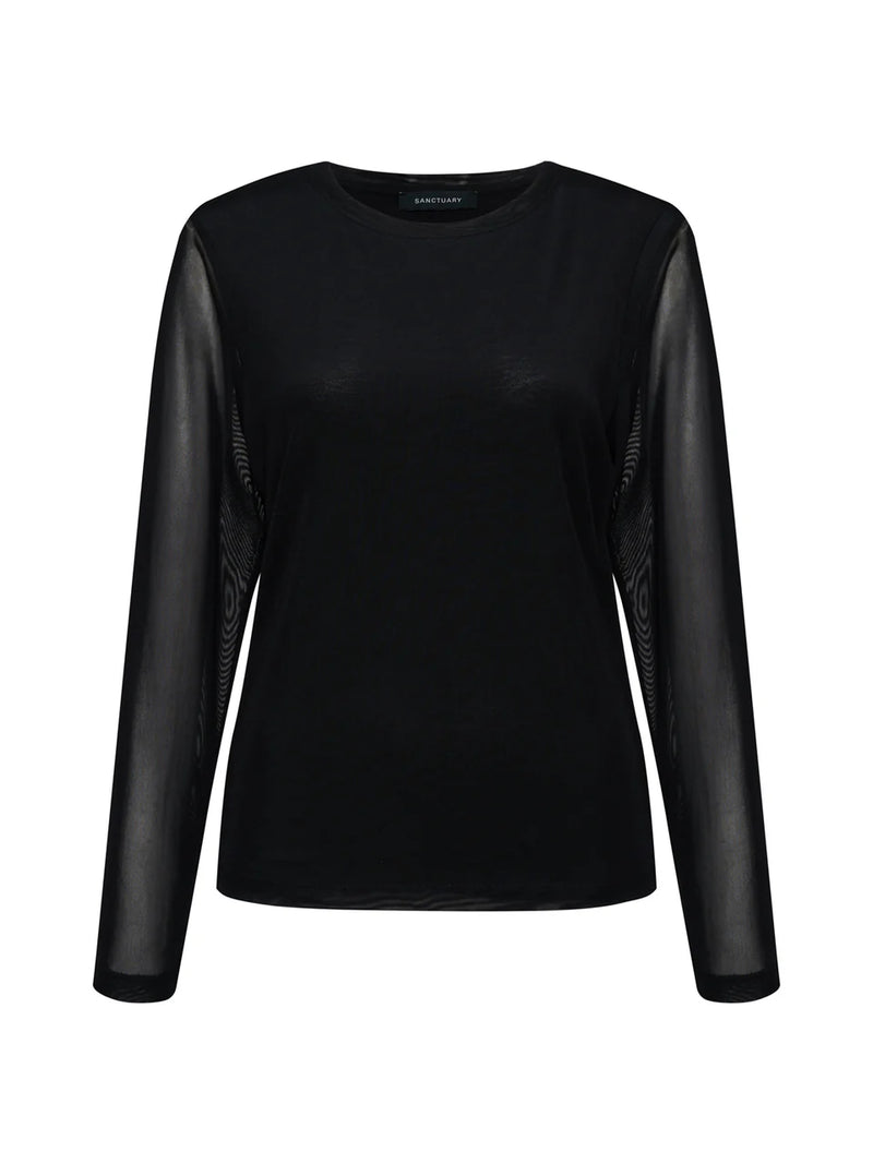 Long Sleeve Perfect Mesh Tee