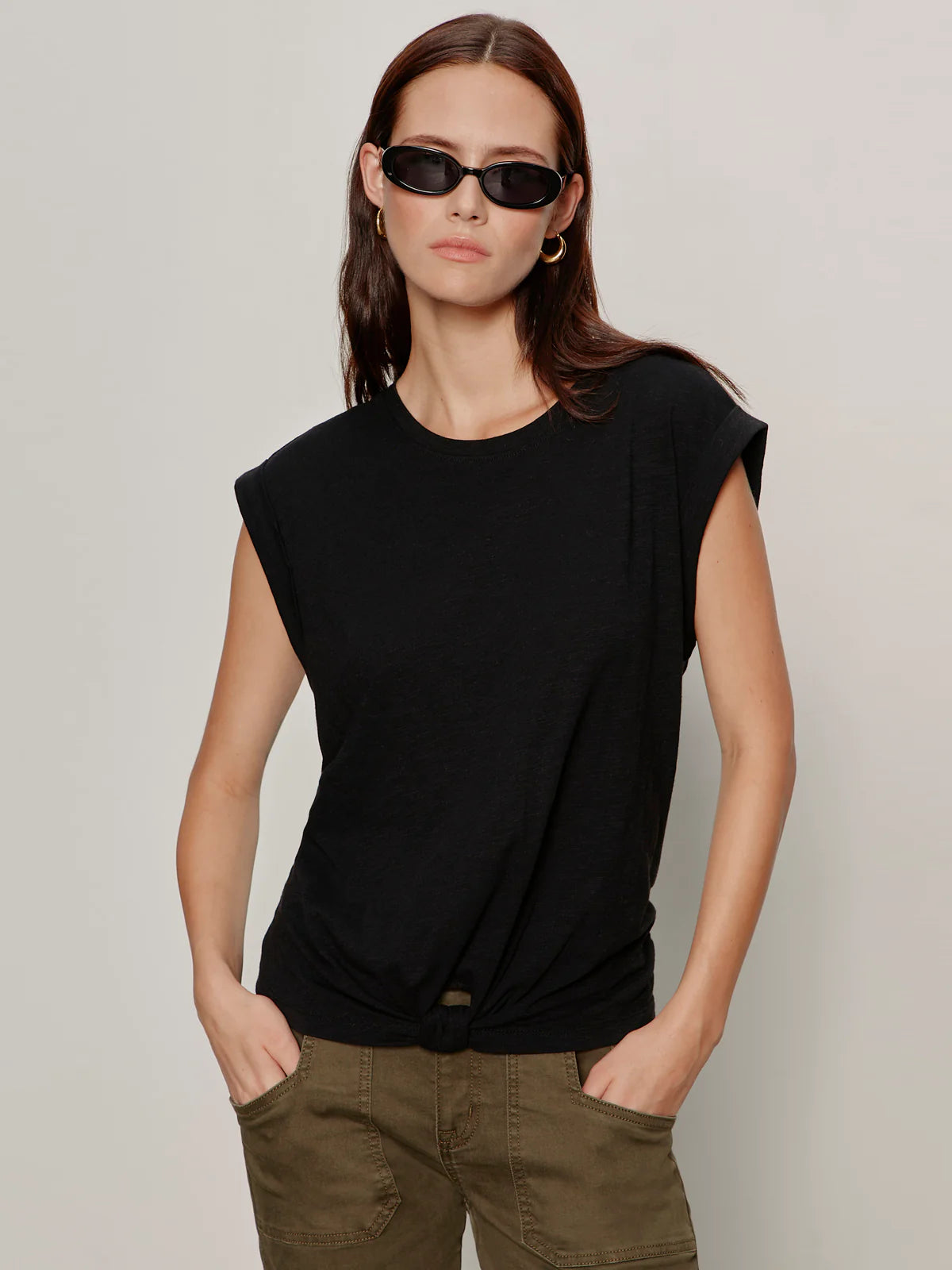 Knotted Muscle Tee Black