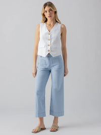 The Marine Standard Rise Crop Pant Ultra Pale