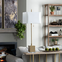 Baker Pull Chain Buffet Lamp