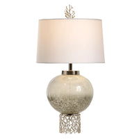 ROUND MARBLE TABLE LAMP