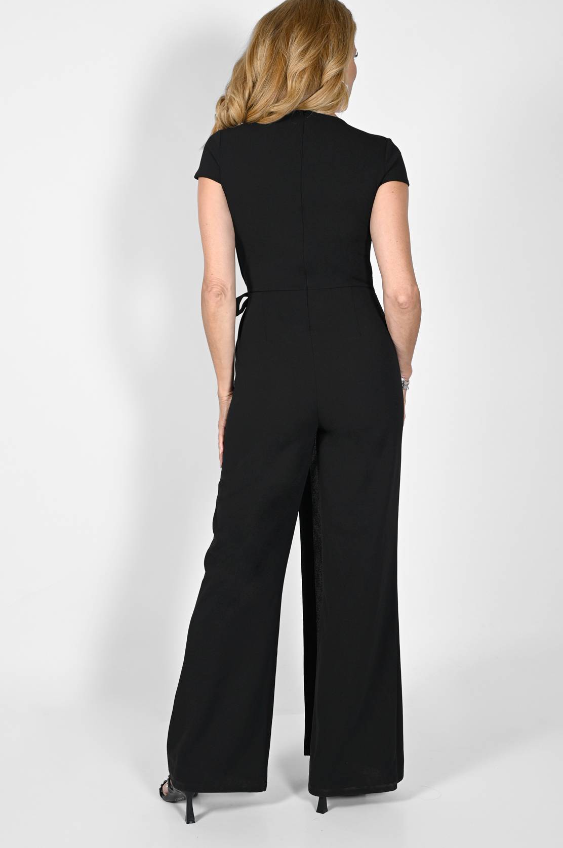 Black Knit Jumpsuit