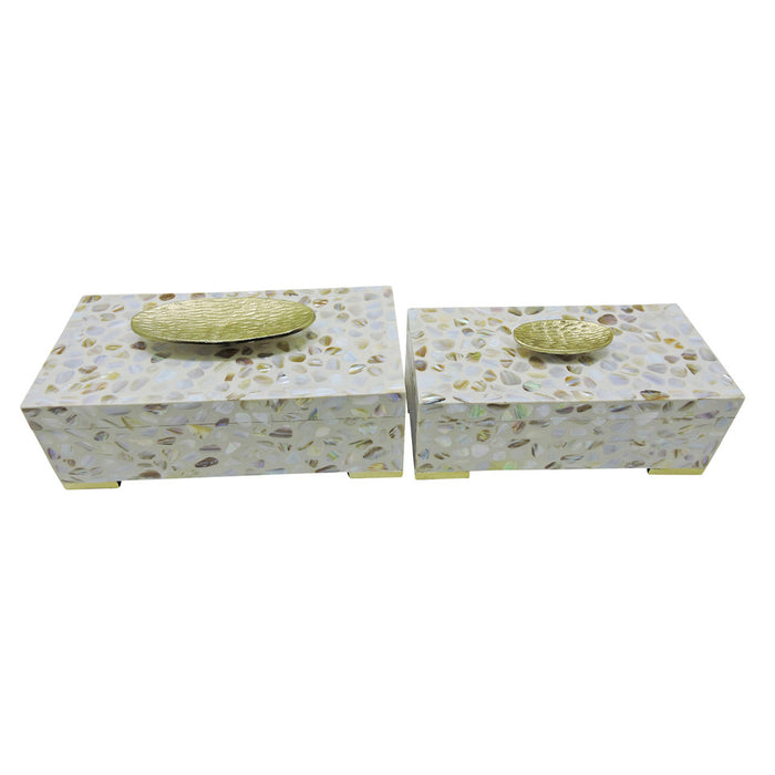 ALLERD MOTHER & PEARL BOXES