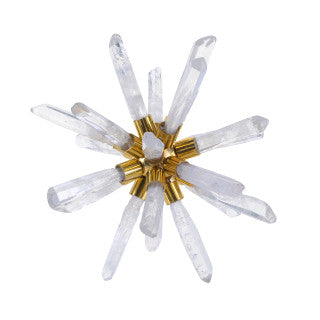 CRYSTAL STARBURST STATUARY KD