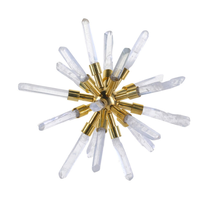 CRYSTAL STARBURST STATUARY KD