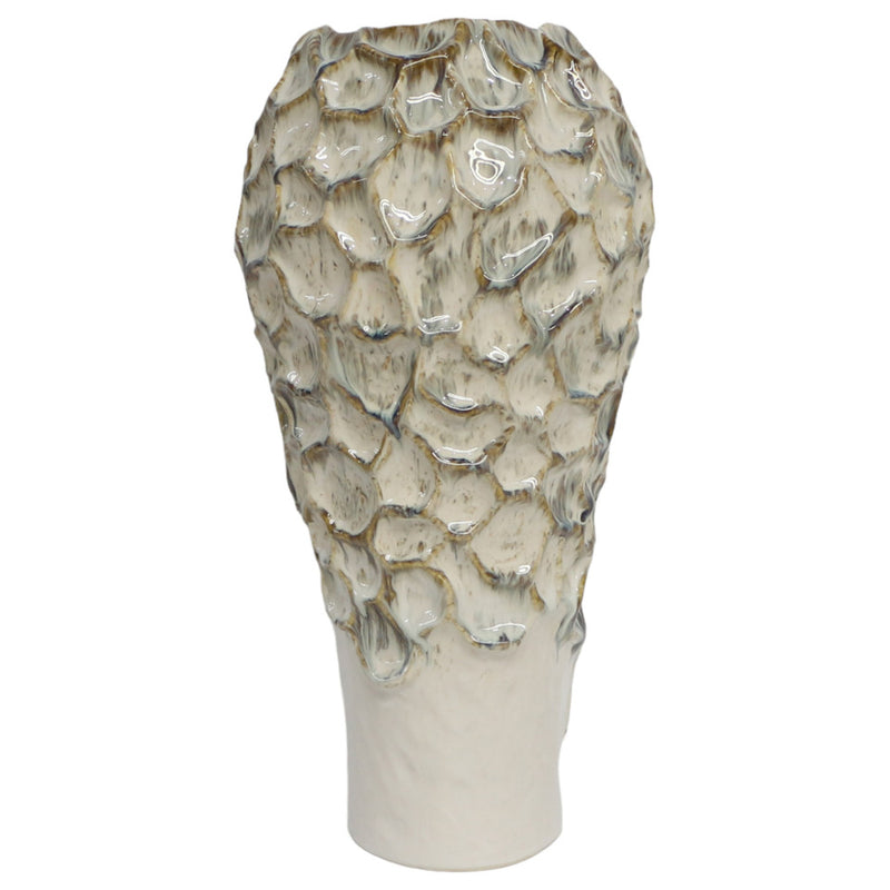 19" Decorah Large Cer Vase