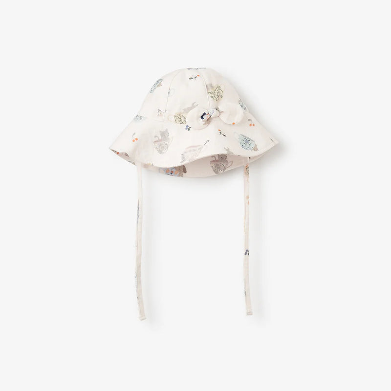 TEA PARTY ORGANIC MUSLIN SUNHAT