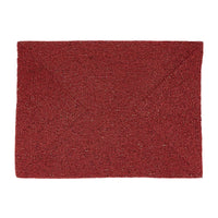 Beaded Design Placemat Red-Rectangle